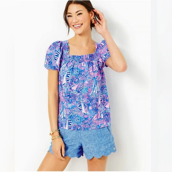 New Lilly Pulitzer top size 2 - Picture 2 of 4